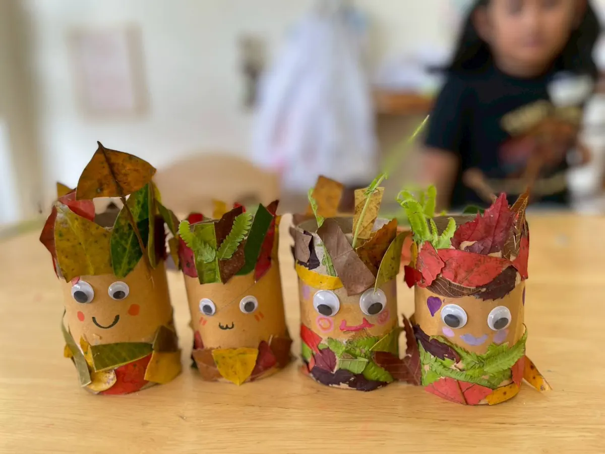 Autumn leaf craft